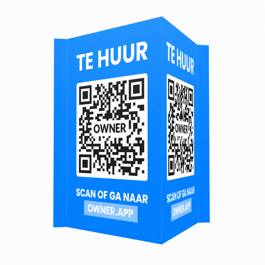 Te huur-bord