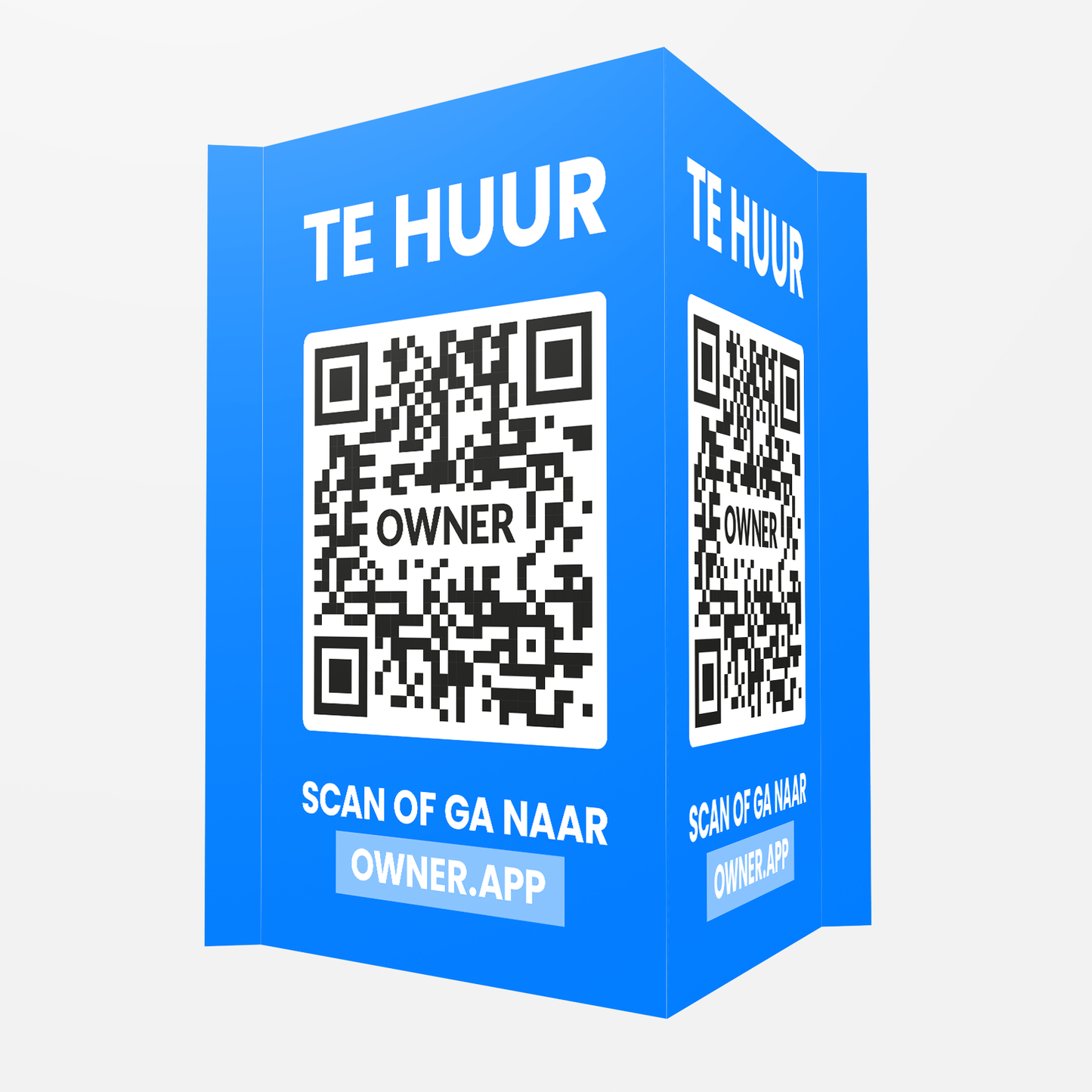 Te huur-bord